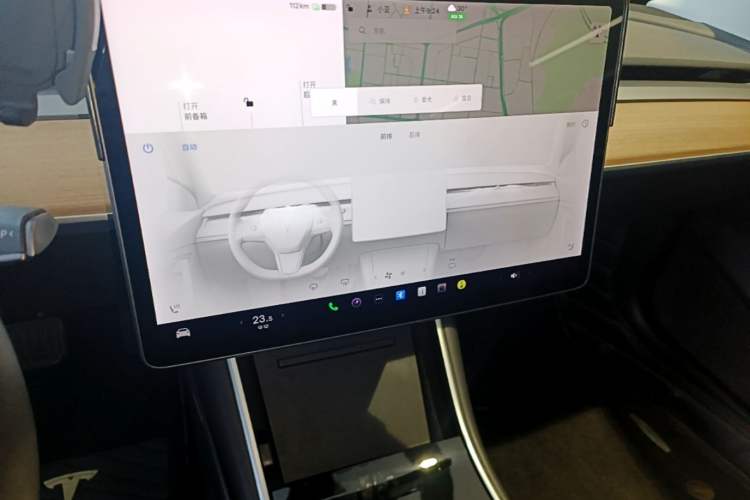 Used Tesla Model 3 2019 Standard Range Rear-Drive Upgraded Version Audio And AC Panel