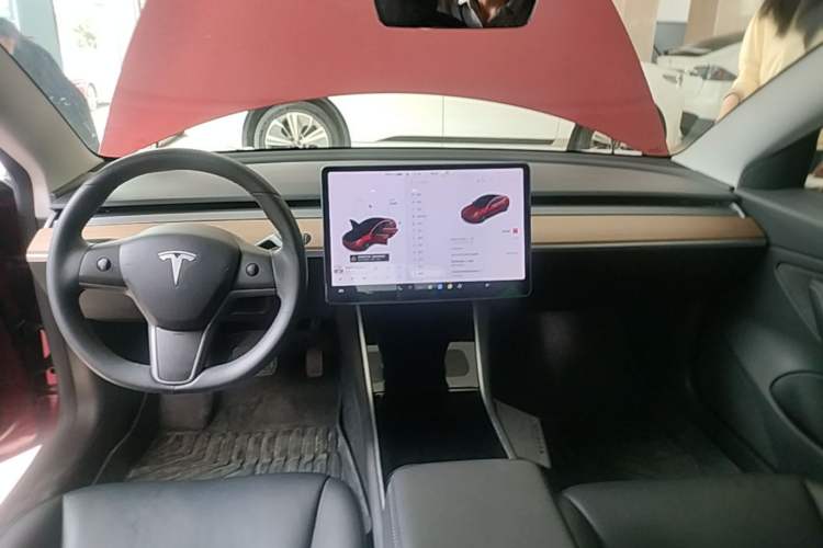Used Tesla Model 3 2019 Long-Range Rear-Wheel-Drive Version Center Console