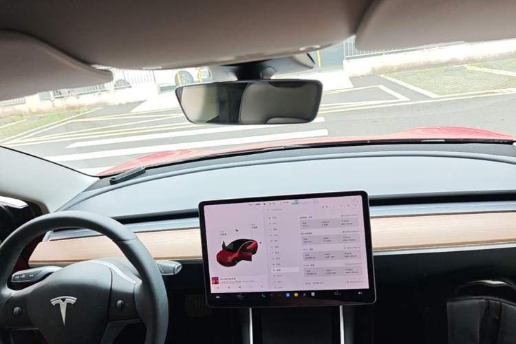 Used Tesla Model 3 2019 Standard Range Rear-Drive Upgraded Version Center Console