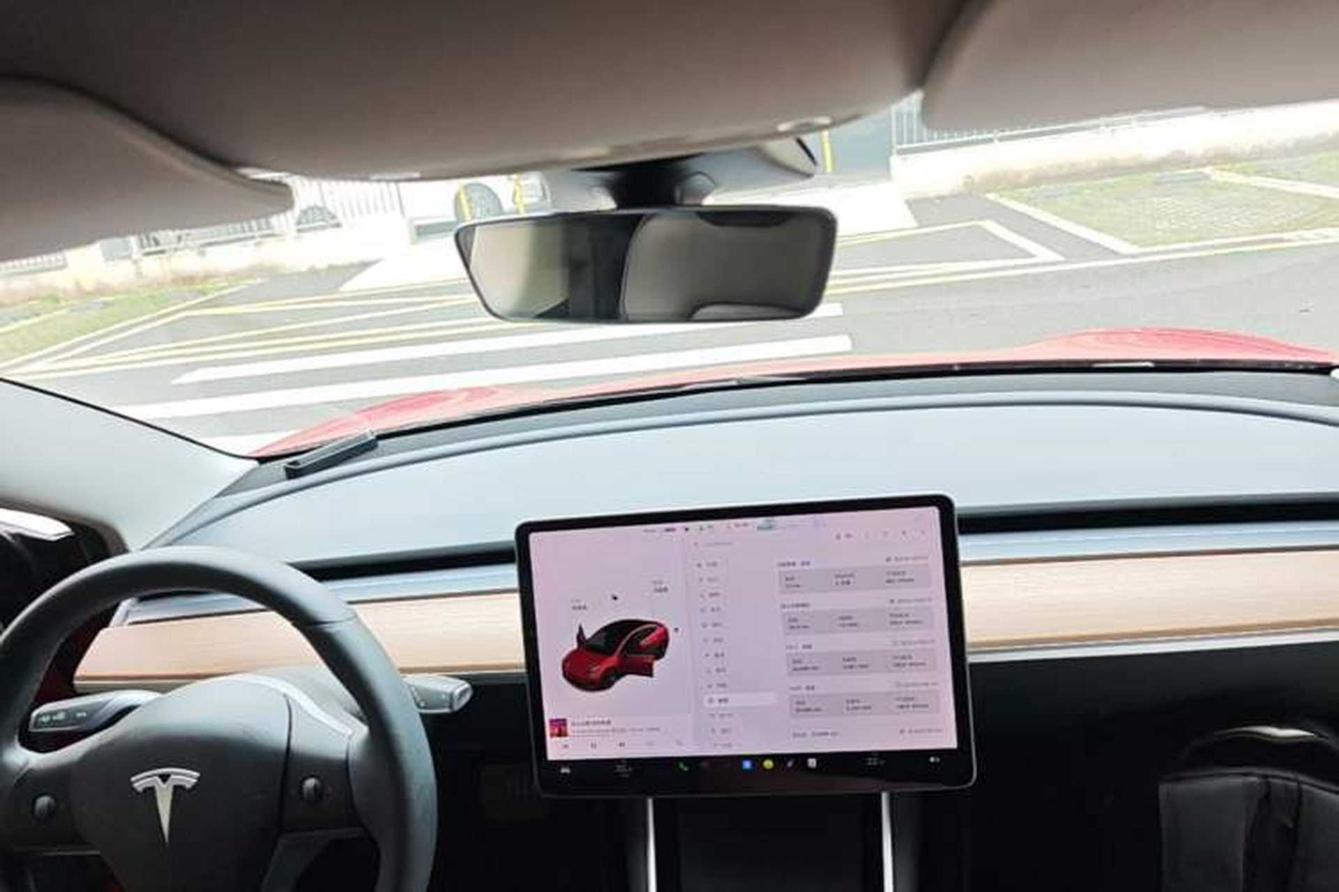 Used Tesla Model 3 2019 Standard Range Rear-Drive Upgraded Version Center Console