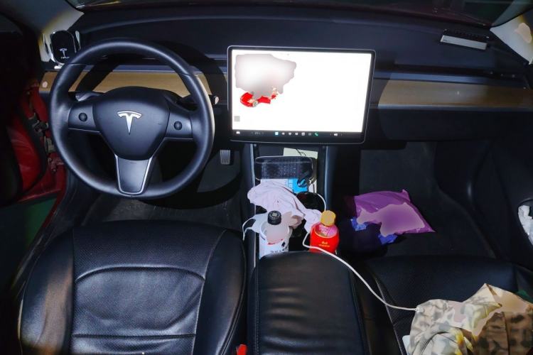 Used Tesla Model 3 2019 Standard Range Rear-Wheel Drive Upgraded Version (60 kWh) Center Console