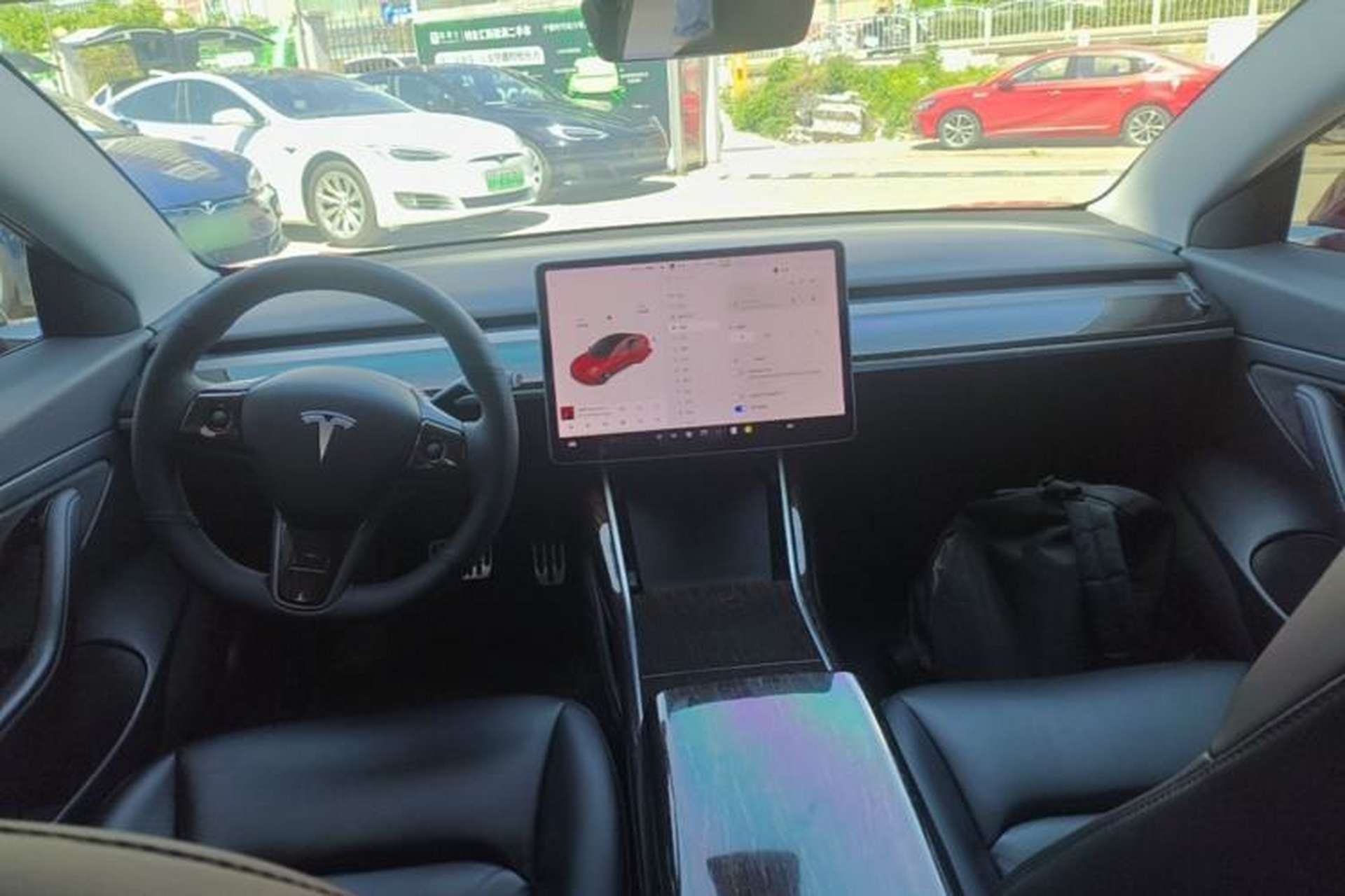 Used Tesla Model 3 2019 Standard Range Rear-Drive Upgraded Version Center Console