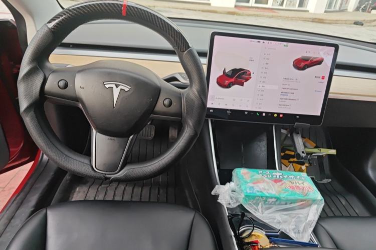 Used Tesla Model 3 2019 Standard Range Rear-Wheel Drive Upgraded Version (60 kWh) Center Console