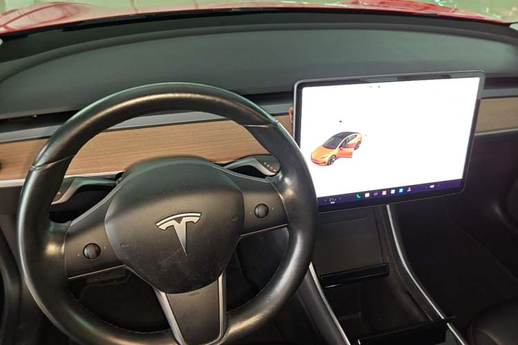 Used Tesla Model 3 2019 Long-Range Rear-Wheel-Drive Version Center Console