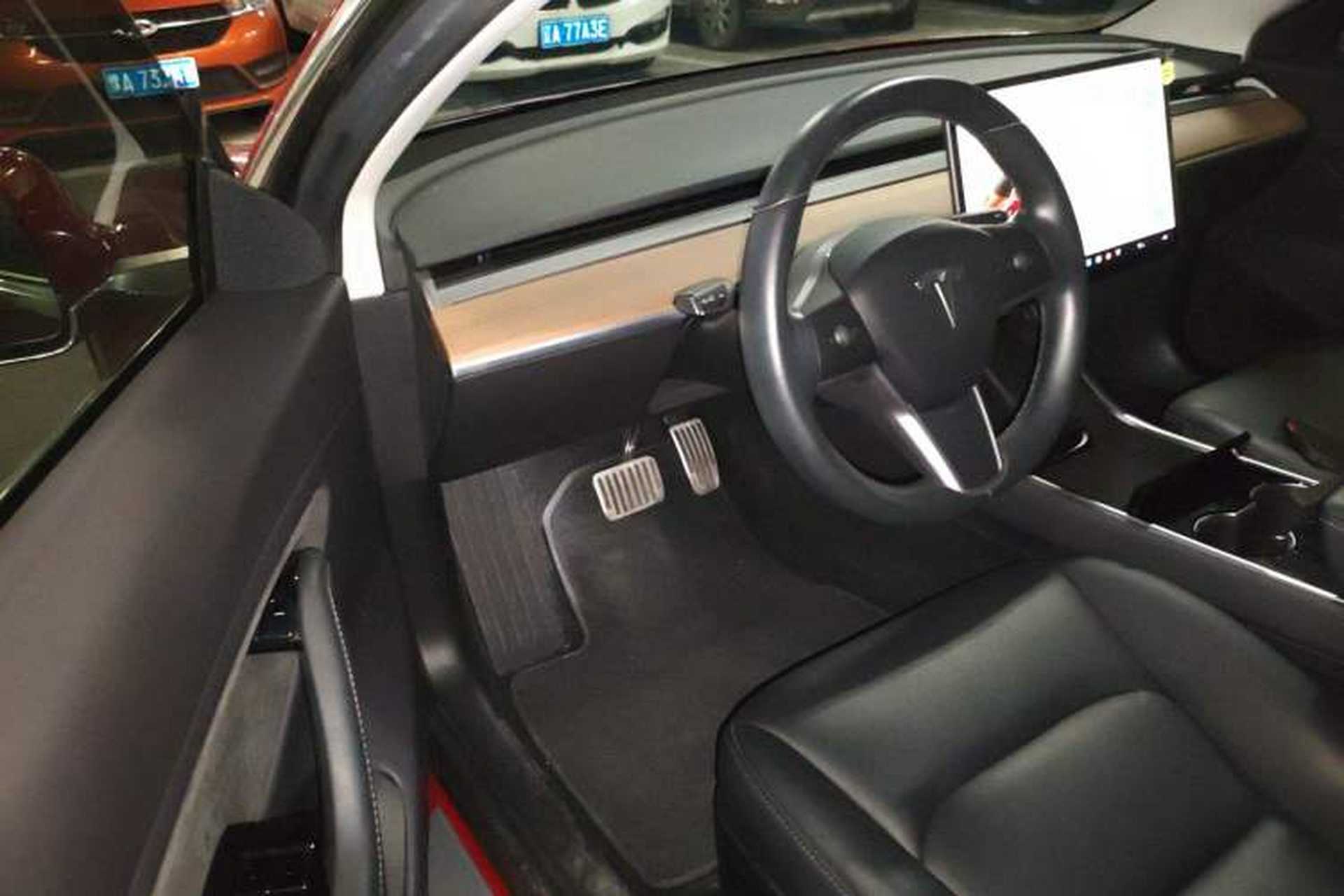 Used Tesla Model 3 2019 Long-Range Rear-Wheel-Drive Version Driver Seat