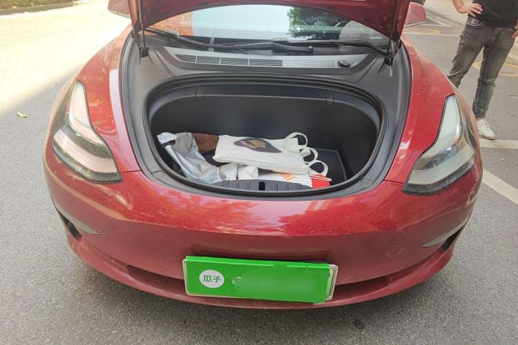 Used Tesla Model 3 2019 Standard Range Rear-Wheel Drive Upgraded Version (60 kWh) Engine Bay