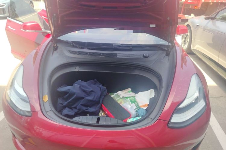 Used Tesla Model 3 2019 Standard Range Rear-Wheel Drive Upgraded Version (60 kWh) Engine Bay
