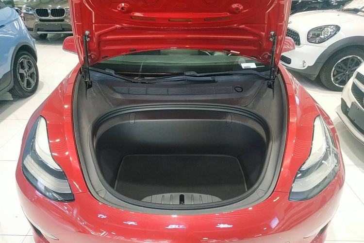 Used Tesla Model 3 2019 Long-Range Rear-Wheel-Drive Version Engine Bay