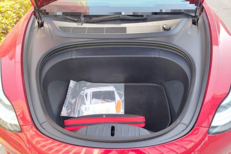 Used Tesla Model 3 2019 Long-Range Rear-Wheel-Drive Version Engine Bay