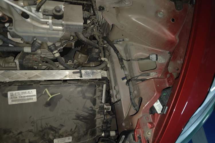 Used Tesla Model 3 2019 Long-Range All-Wheel-Drive Version Engine Bay Left
