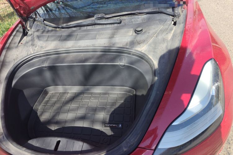 Used Tesla Model 3 2019 Long-Range All-Wheel-Drive Version Engine Bay Left