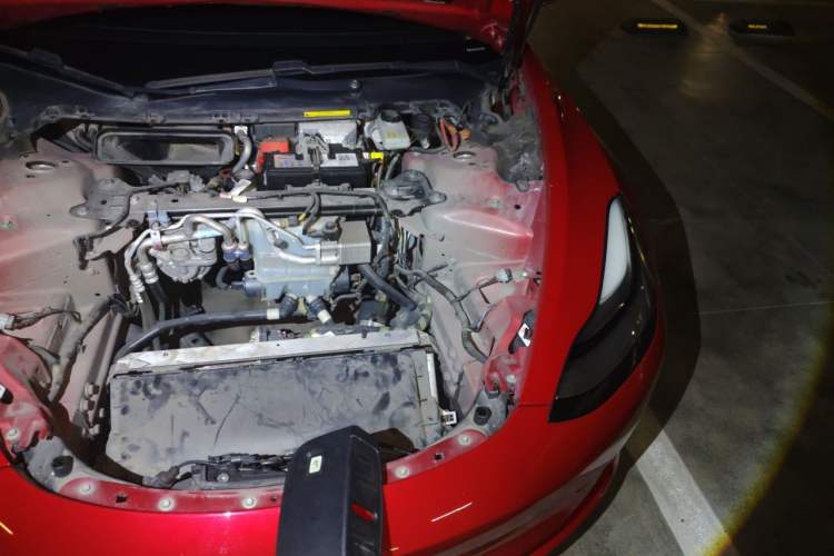 Used Tesla Model 3 2019 Standard Range Rear-Drive Upgraded Version Engine Bay Left