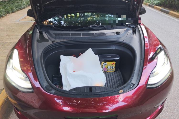 Used Tesla Model 3 2019 Long-Range All-Wheel-Drive Version Engine Bay