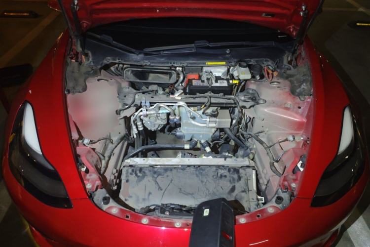 Used Tesla Model 3 2019 Standard Range Rear-Drive Upgraded Version Engine Bay
