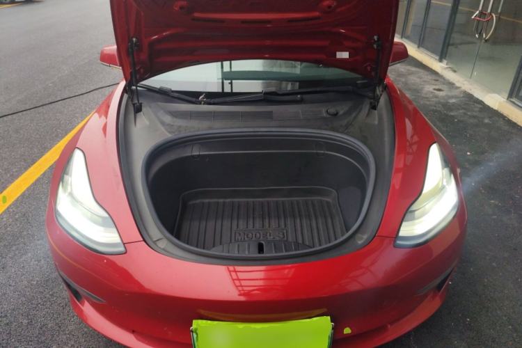 Used Tesla Model 3 2019 Long-Range Rear-Wheel-Drive Version Engine Bay