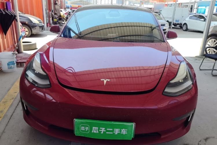 Used Tesla Model 3 2019 Long-Range Rear-Wheel-Drive Version Front