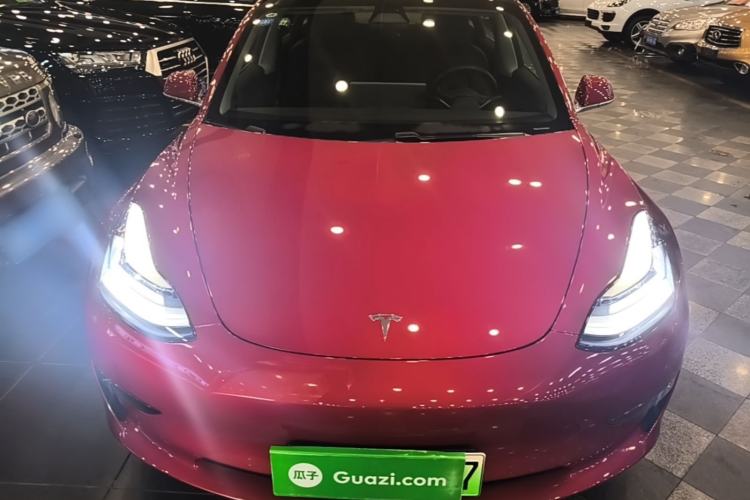 Used Tesla Model 3 2019 Long-Range Rear-Wheel-Drive Version Front