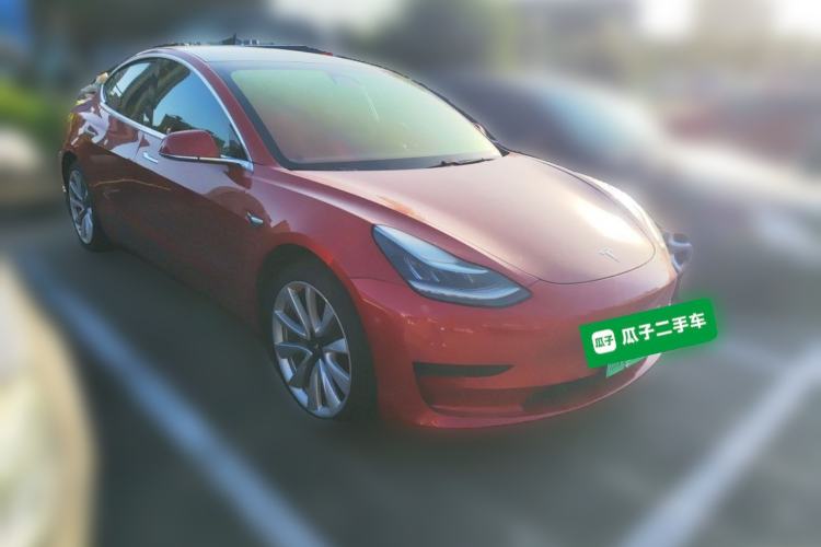 Used Tesla Model 3 2019 Standard Range Rear-Drive Upgraded Version Front Right 45 Deg