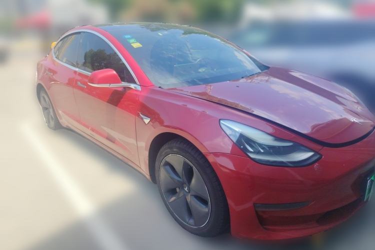 Used Tesla Model 3 2019 Standard Range Rear-Wheel Drive Upgraded Version (60 kWh) Front Right 45 Deg