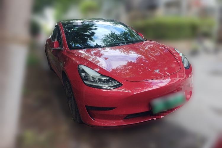 Used Tesla Model 3 2019 Standard Range Rear-Drive Upgraded Version Front Right 45 Deg