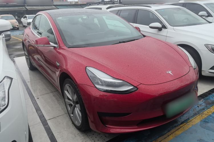 Used Tesla Model 3 2019 Standard Range Rear-Drive Upgraded Version Front Right 45 Deg