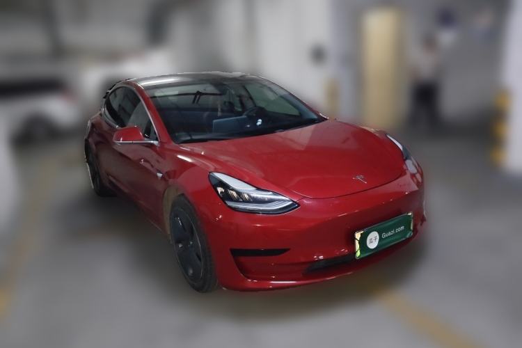 Used Tesla Model 3 2019 Standard Range Rear-Drive Upgraded Version Front Right 45 Deg