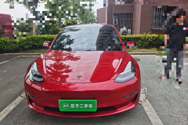 Used Tesla Model 3 2019 Long-Range Rear-Wheel-Drive Version Front