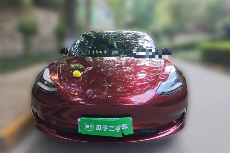 Used Tesla Model 3 2019 Long-Range All-Wheel-Drive Version Front