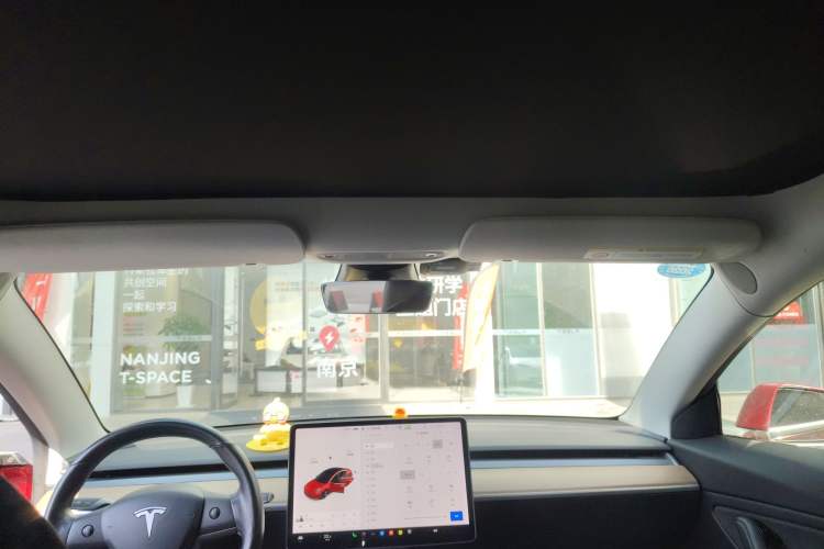 Used Tesla Model 3 2019 Long-Range Rear-Wheel-Drive Version Headliner