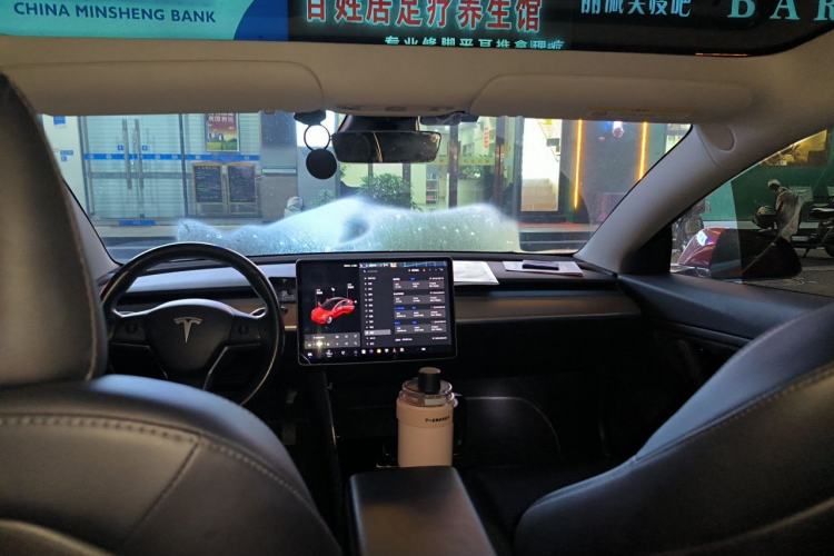 Used Tesla Model 3 2019 Long-Range Rear-Wheel-Drive Version Headliner