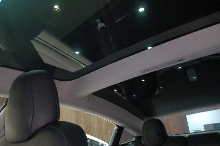 Used Tesla Model 3 2019 Long-Range Rear-Wheel-Drive Version Headliner