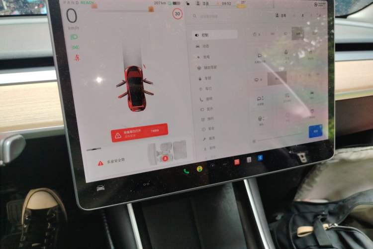 Used Tesla Model 3 2019 Long-Range All-Wheel-Drive Version Instrument Cluster