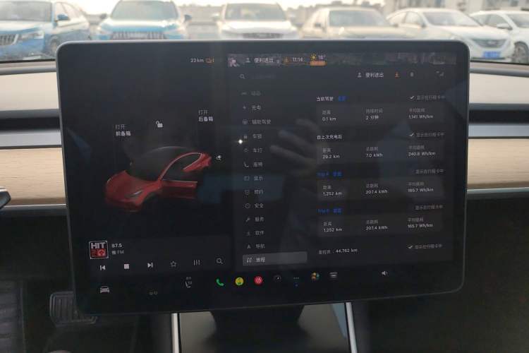 Used Tesla Model 3 2019 Standard Range Rear-Drive Upgraded Version Instrument Cluster