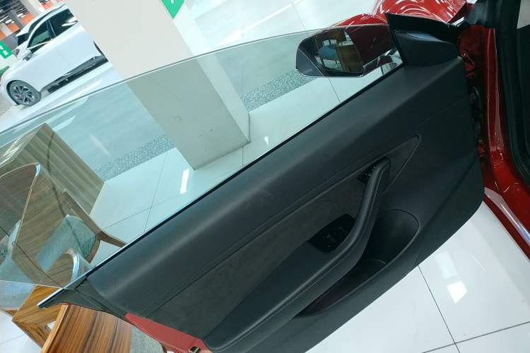 Used Tesla Model 3 2019 Long-Range Rear-Wheel-Drive Version Left Front Door Interior