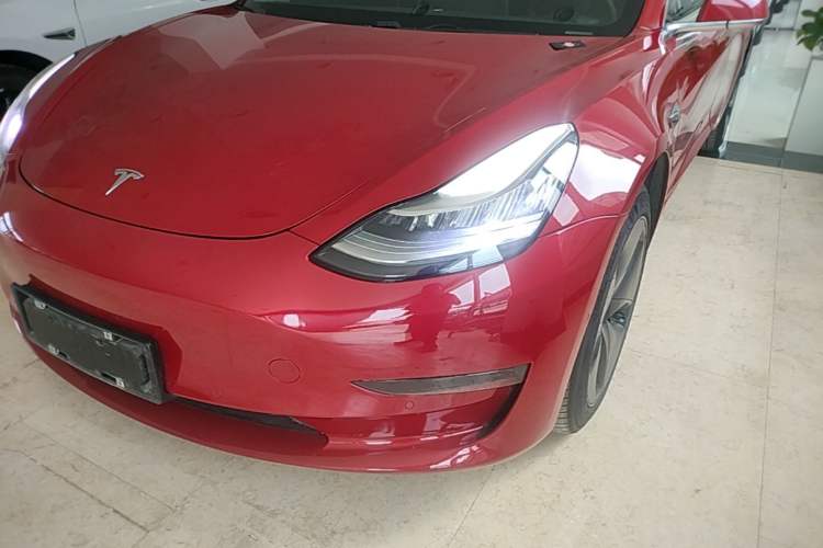 Used Tesla Model 3 2019 Long-Range Rear-Wheel-Drive Version Left Front Headlight