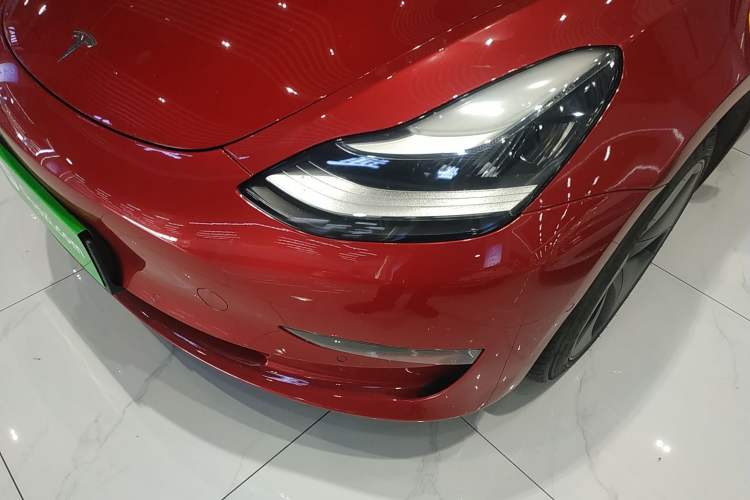 Used Tesla Model 3 2019 Long-Range Rear-Wheel-Drive Version Left Front Headlight
