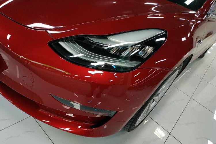 Used Tesla Model 3 2019 Long-Range Rear-Wheel-Drive Version Left Front Headlight