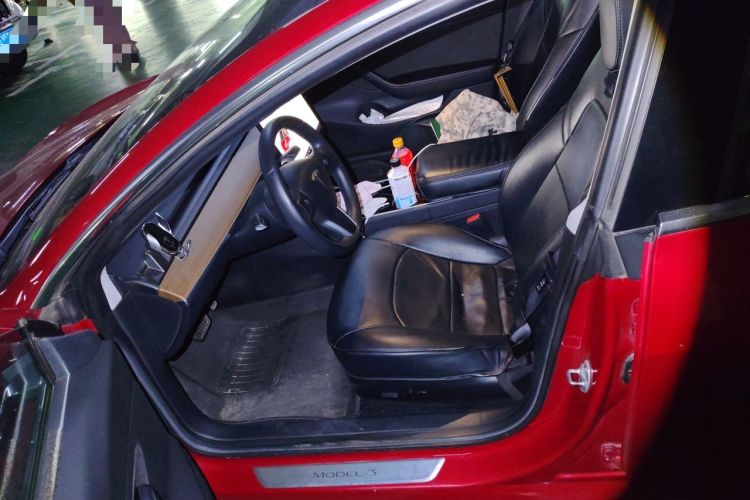 Used Tesla Model 3 2019 Standard Range Rear-Wheel Drive Upgraded Version (60 kWh) Left Front Seat