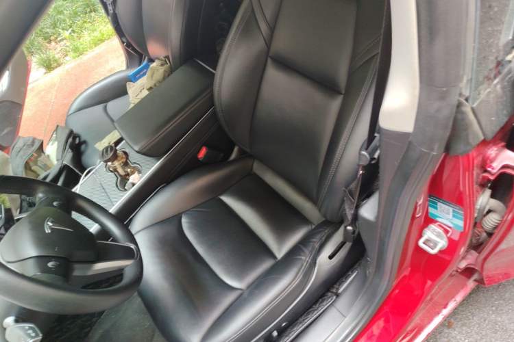 Used Tesla Model 3 2019 Long-Range All-Wheel-Drive Version Left Front Seat