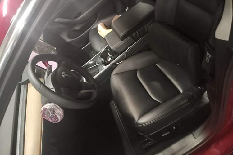 Used Tesla Model 3 2019 Long-Range All-Wheel-Drive Version Left Front Seat