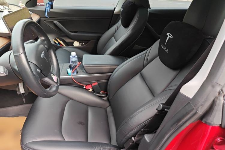 Used Tesla Model 3 2019 Long-Range Rear-Wheel-Drive Version Left Front Seat