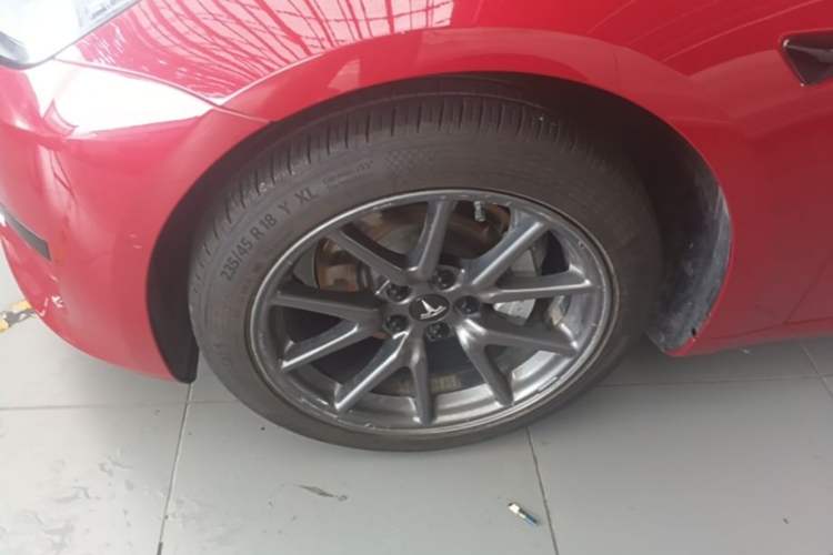 Used Tesla Model 3 2019 Standard Range Rear-Drive Upgraded Version Left Front Wheel Hub