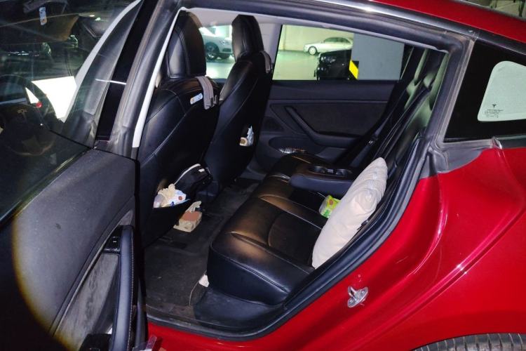 Used Tesla Model 3 2019 Standard Range Rear-Wheel Drive Upgraded Version (60 kWh) Left Rear Seat