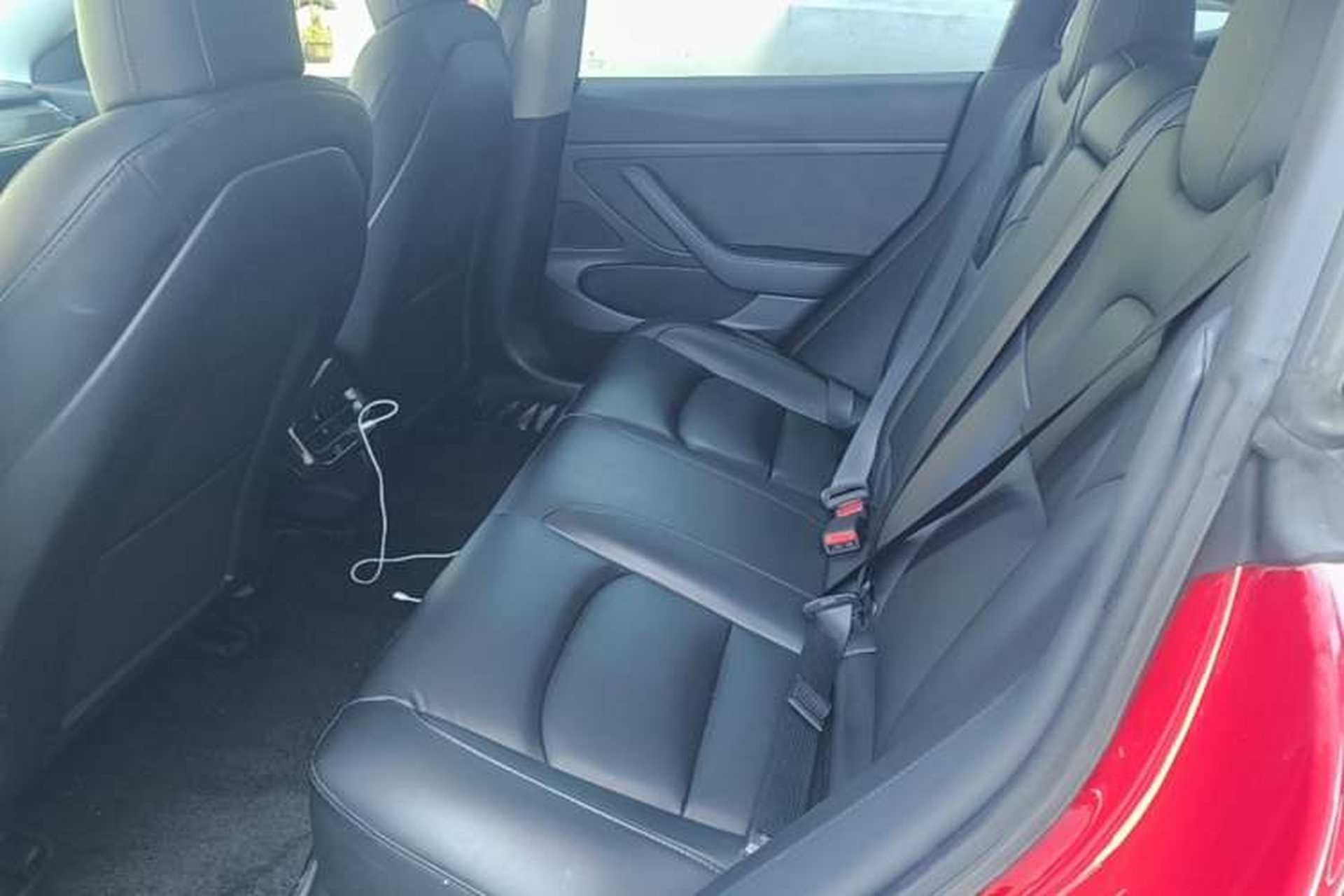 Used Tesla Model 3 2019 Standard Range Rear-Drive Upgraded Version Left Rear Seat