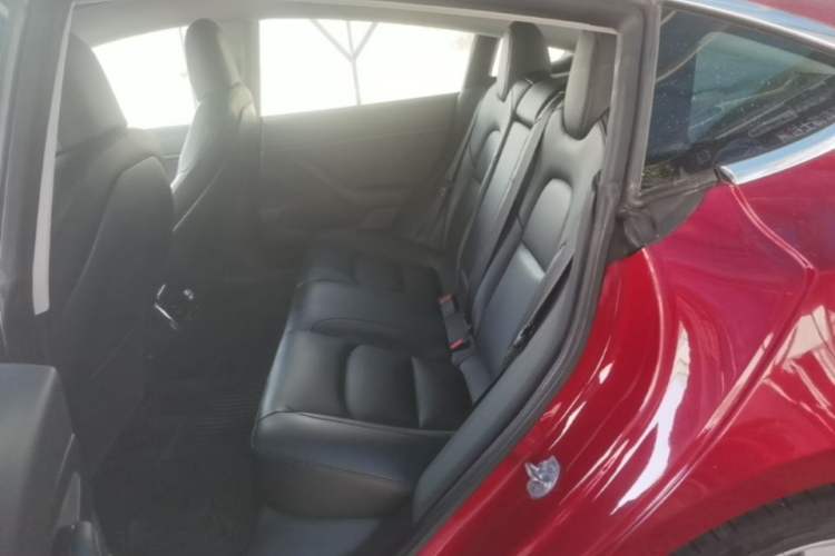 Used Tesla Model 3 2019 Standard Range Rear-Drive Upgraded Version Left Rear Seat
