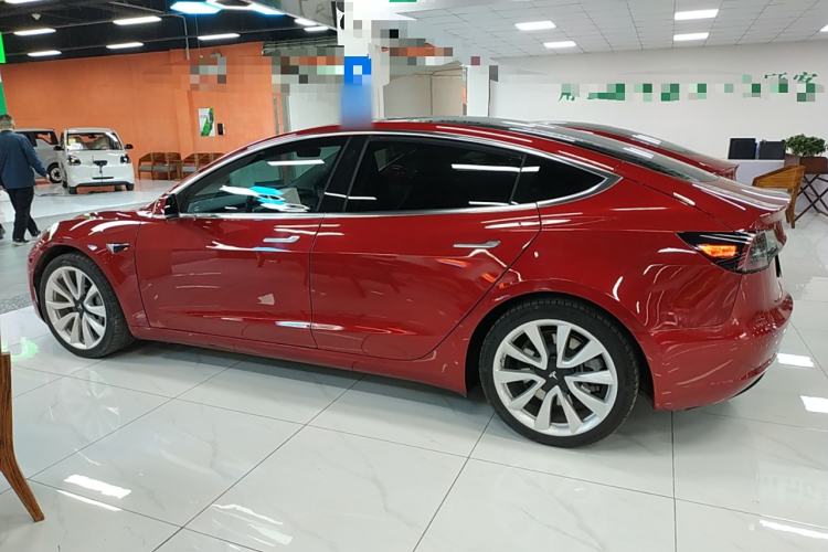 Used Tesla Model 3 2019 Long-Range Rear-Wheel-Drive Version Left Side