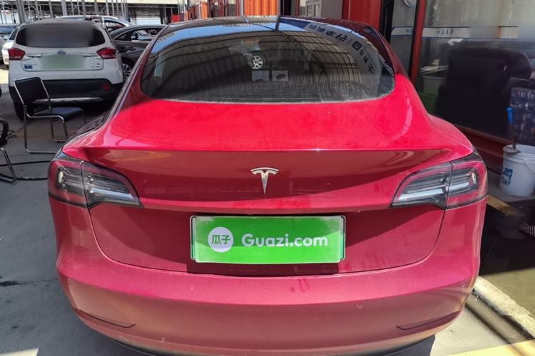 Used Tesla Model 3 2019 Long-Range Rear-Wheel-Drive Version Rear