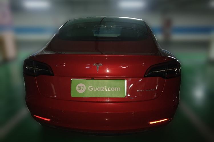Used Tesla Model 3 2019 Long-Range All-Wheel-Drive Version Rear