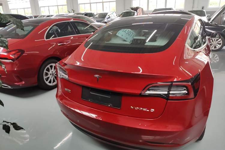 Used Tesla Model 3 2019 Standard Range Rear-Drive Upgraded Version Rear