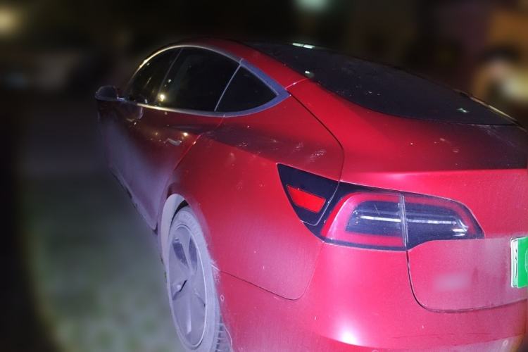 Used Tesla Model 3 2019 Standard Range Rear-Drive Upgraded Version Rear Left 45 Deg